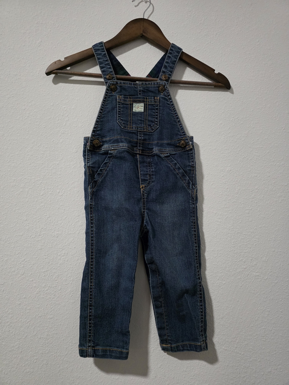 Carter's Blue Denim Kids Overalls
